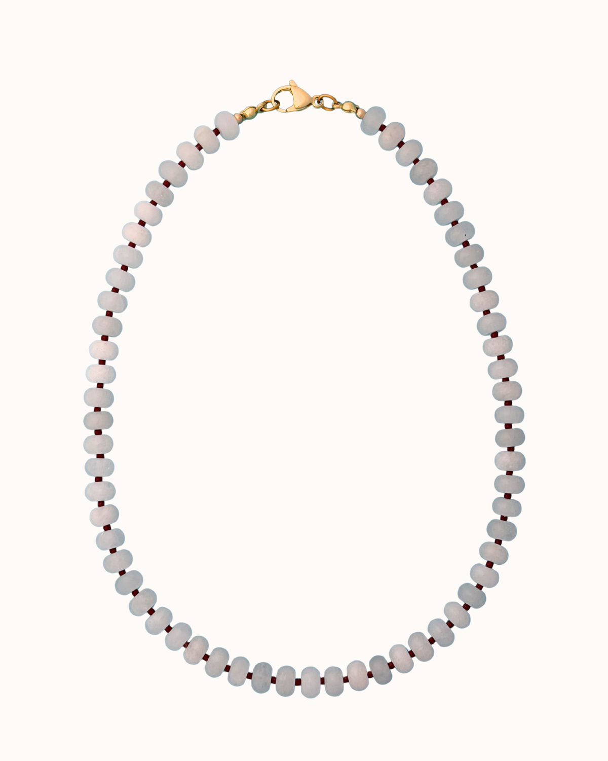 Game Day White Necklace
